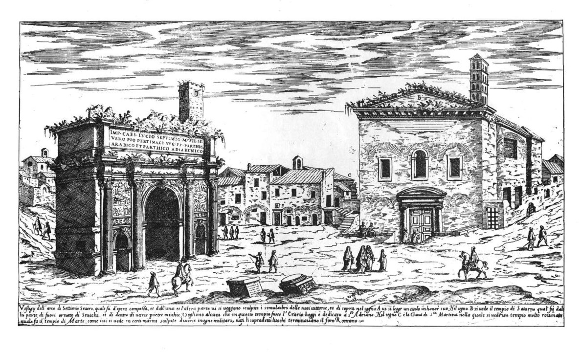 Basilica Ss. Hadriani Nikomedeias in Foro Romano