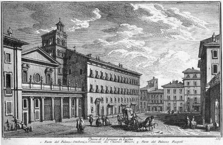 Basilica s. Laurentii in Lucina