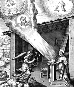 M107. D001. ANNVNCIATIO. Zvestovanie (Luc 1) M107. D001. ANNVNCIATIO. Zvestovanie (Luc 1)